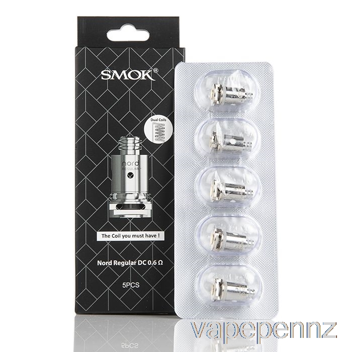 SMOK NORD Replacement Coils 0.6ohm Nord Regular DC Coils VAPE NZ